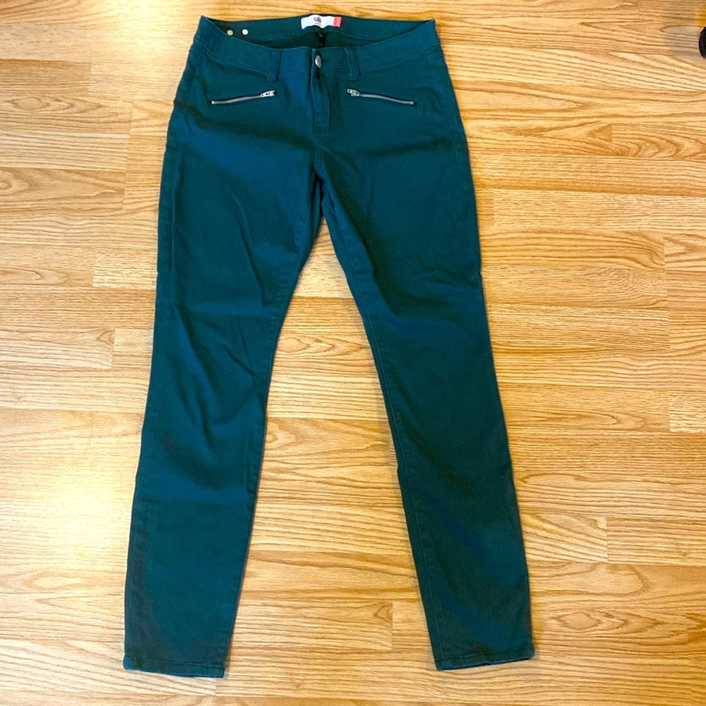 Cabi skinny jeans green